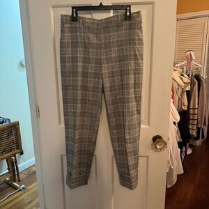 Definitions‎ by D. Jean’s striped pants with cuff hem. Size L